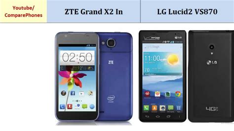 LG Lucid2 VS870 vs ZTE Grand X Karşılaştırma